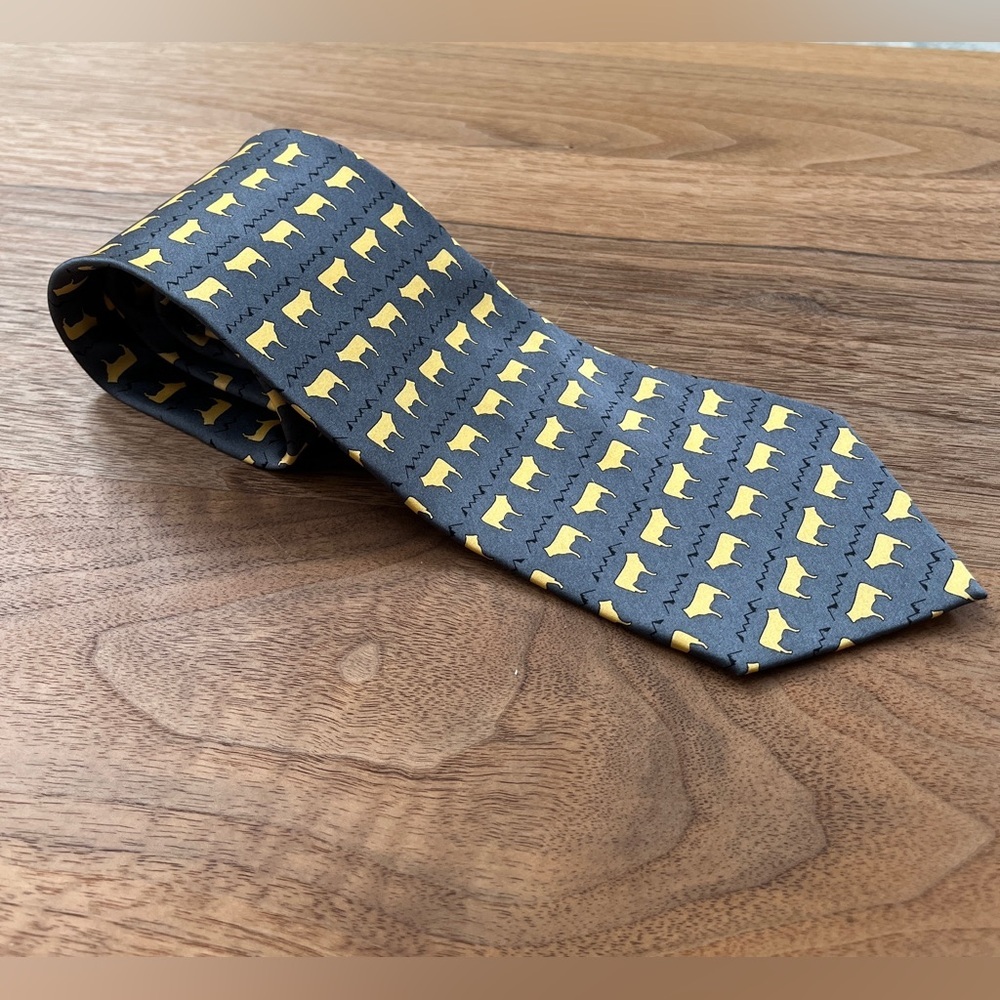 CANADA BEEF 100% Silk Neck Tie Classic Business Farm Cattle Event Western